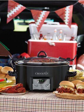 Crockpot 7qt Family Size Cook n' Carry Ovenproof Slow Cooker Programmable